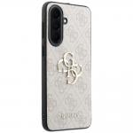 Carcasa Guess Leather 4G Metal Logo compatibila cu Samsung Galaxy A37 5G, Roz 5 - lerato.ro