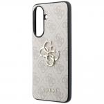 Carcasa Guess Leather 4G Metal Logo compatibila cu Samsung Galaxy A37 5G, Roz 7 - lerato.ro