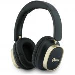 Casti wireless Guess Rectangle Metal Script, ENC, Bluetooth 5.4, Autonomie 26h, USB-C, Negru 2 - lerato.ro