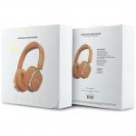 Casti wireless Guess Rectangle Metal Script, ENC, Bluetooth 5.4, Autonomie 26h, USB-C, Portocaliu 7 - lerato.ro
