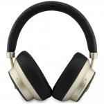 Casti wireless Guess 4G Gold Metal Script, ENC, Bluetooth 5.4, Autonomie 32h, USB-C, Negru 4 - lerato.ro