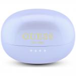 Casti wireless Guess Metalic Finish Electropated Parts Classic Logo, OWS, Bluetooth 5.4, 300 mAh, USB-C, IPX4, Mov 3 - lerato.ro