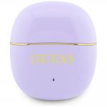 Casti wireless Guess Glossy Gold Line, TWS, Bluetooth 5.4, 200 mAh, USB-C, Mov 3 - lerato.ro