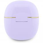 Casti wireless Guess Glossy Gold Line, TWS, Bluetooth 5.4, 200 mAh, USB-C, Mov 4 - lerato.ro