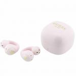 Casti wireless Guess Script Metal Logo, TWS, Bluetooth 5.4, 180 mAh, USB-C, IPX4, Roz 5 - lerato.ro