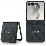 Husa Guess 4G Classic cu MagSafe compatibila cu Samsung Galaxy Z Flip 8, Negru 3 - lerato.ro