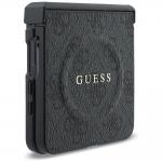 Husa Guess 4G Classic cu MagSafe compatibila cu Samsung Galaxy Z Flip 8, Negru 8 - lerato.ro