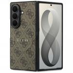 Husa Guess 4G Classic cu MagSafe compatibila cu Samsung Galaxy Z Fold 8 Ultra, Maro 2 - lerato.ro