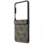 Husa Guess 4G Classic cu MagSafe compatibila cu Samsung Galaxy Z Flip 8, Maro 6 - lerato.ro