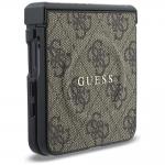 Husa Guess 4G Classic cu MagSafe compatibila cu Samsung Galaxy Z Flip 8, Maro 8 - lerato.ro
