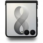 Husa Guess Big 4G Logo compatibila cu Samsung Galaxy Z Flip 8, Roz 4 - lerato.ro