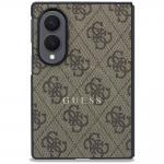 Husa Guess 4G Classic cu MagSafe compatibila cu Samsung Galaxy Z Fold 8, Maro 2 - lerato.ro