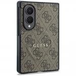 Husa Guess 4G Classic cu MagSafe compatibila cu Samsung Galaxy Z Fold 8, Maro 4 - lerato.ro