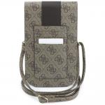 Geanta universala Guess Graines 4G and Classic Logo Stripe Strap, Maro 3 - lerato.ro