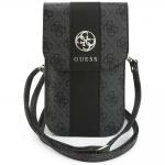 Geanta universala Guess Graines 4G and Classic Logo Stripe Strap, Negru 2 - lerato.ro