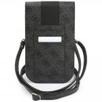 Geanta universala Guess Graines 4G and Classic Logo Stripe Strap, Negru 3 - lerato.ro