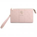 Geanta universala Guess Peony 4G Classic Logos Stripe, Roz 3 - lerato.ro