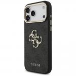 Carcasa Guess 4G Big 4G Classic Logo compatibila cu iPhone 17 Pro Max / 18 Pro Max, Negru 3 - lerato.ro