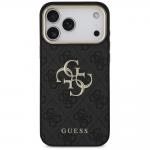 Carcasa Guess 4G Big 4G Classic Logo compatibila cu iPhone 17 Pro Max / 18 Pro Max, Negru 2 - lerato.ro