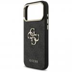 Carcasa Guess 4G Big 4G Classic Logo compatibila cu iPhone 17 Pro Max / 18 Pro Max, Negru 7 - lerato.ro