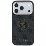 Carcasa Guess 4G Big Resin Logo compatibila cu iPhone 17 Pro Max / 18 Pro Max, Negru 2 - lerato.ro