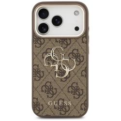 Carcasa Guess 4G Big 4G Classic Logo compatibila cu iPhone 17 Pro Max / 18 Pro Max, Maro