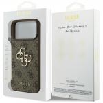 Carcasa Guess 4G Big Logo compatibila cu iPhone 17 Pro Max / 18 Pro Max, Maro 9 - lerato.ro