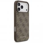 Carcasa Guess 4G Classic compatibila cu iPhone 17 Pro Max / 18 Pro Max, Maro 5 - lerato.ro