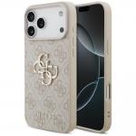 Carcasa Guess 4G Big Logo compatibila cu iPhone 17 Pro Max / 18 Pro Max, Roz 4 - lerato.ro