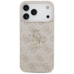Carcasa Guess 4G Big Logo compatibila cu iPhone 17 Pro Max / 18 Pro Max, Roz