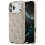 Carcasa Guess 4G Classic compatibila cu iPhone 17 Pro Max / 18 Pro Max, Roz 4 - lerato.ro