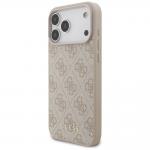 Carcasa Guess 4G Classic compatibila cu iPhone 17 Pro Max / 18 Pro Max, Roz 3 - lerato.ro