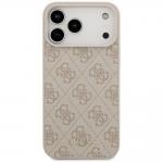 Carcasa Guess 4G Classic compatibila cu iPhone 17 Pro Max / 18 Pro Max, Roz 2 - lerato.ro