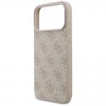 Carcasa Guess 4G Classic compatibila cu iPhone 17 Pro Max / 18 Pro Max, Roz 7 - lerato.ro