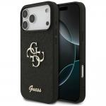 Carcasa Guess Fixed Glitter Big 4G compatibila cu iPhone 17 Pro Max / 18 Pro Max, Negru 4 - lerato.ro