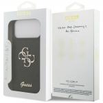 Carcasa Guess Fixed Glitter Big 4G compatibila cu iPhone 17 Pro Max / 18 Pro Max, Negru 9 - lerato.ro
