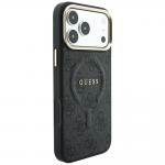 Carcasa Guess Embossed 4G Classic cu MagSafe compatibila cu iPhone 17 Pro Max / 18 Pro Max, Negru 5 - lerato.ro
