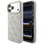 Carcasa Guess Embossed 4G Classic cu MagSafe compatibila cu iPhone 17 Pro Max / 18 Pro Max, Roz 4 - lerato.ro
