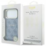 Carcasa Guess Embossed 4G Classic cu MagSafe compatibila cu iPhone 17 Pro Max / 18 Pro Max, Albastru 9 - lerato.ro