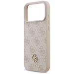 Husa Guess 4G Small Classic Logo cu MagSafe compatibila cu iPhone 18 Pro Max / 17 Pro Max, Roz 7 - lerato.ro