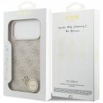 Husa Guess 4G Small Classic Logo cu MagSafe compatibila cu iPhone 18 Pro Max / 17 Pro Max, Roz 9 - lerato.ro