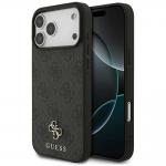 Husa Guess 4G Small Classic Logo cu MagSafe compatibila cu iPhone 18 Pro Max / 17 Pro Max, Negru 4 - lerato.ro