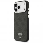 Husa Guess 4G Triangle Logo cu MagSafe compatibila cu iPhone 18 Pro Max / 17 Pro Max, Negru 3 - lerato.ro