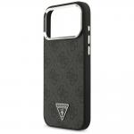 Husa Guess 4G Triangle Logo cu MagSafe compatibila cu iPhone 18 Pro Max / 17 Pro Max, Negru 7 - lerato.ro