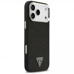 Husa Guess Glitter Triangle Logo cu MagSafe compatibila cu iPhone 18 Pro Max / 17 Pro Max, Negru 5 - lerato.ro
