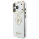 Husa Guess IML 4G Script compatibila cu iPhone 18 Pro Max / 17 Pro Max, Alb 3 - lerato.ro