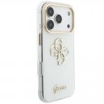 Husa Guess IML 4G Script compatibila cu iPhone 18 Pro Max / 17 Pro Max, Alb 5 - lerato.ro