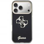 Husa Guess IML 4G Script compatibila cu iPhone 18 Pro Max / 17 Pro Max, Negru 2 - lerato.ro