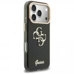 Husa Guess IML 4G Script compatibila cu iPhone 18 Pro Max / 17 Pro Max, Negru 5 - lerato.ro