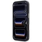 Husa Guess IML Ring Stand 360 Script Metal Logo cu MagSafe compatibila cu iPhone 18 Pro Max / 17 Pro Max, Burgundy 6 - lerato.ro